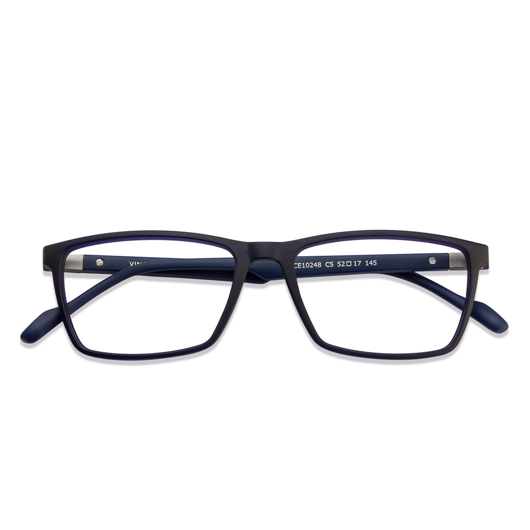 Lenskart Lenskart TOI Special: Lenskart Air: Blue Red Full Rim Rectangle Lenskart TOI Special OTHERS VC E10248-C5 right side