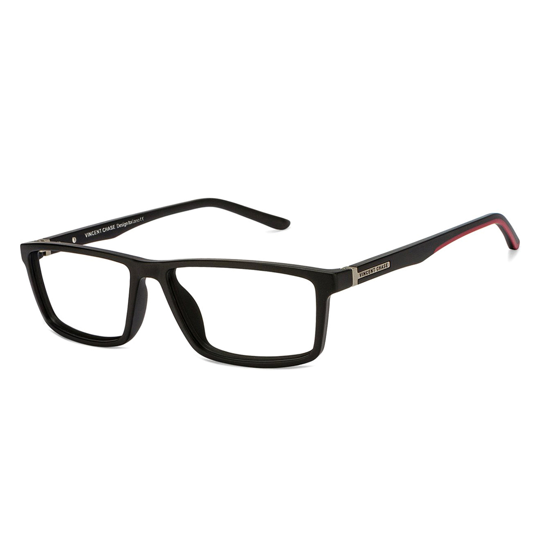 Lenskart Air Online Black Full Rim Rectangle left side