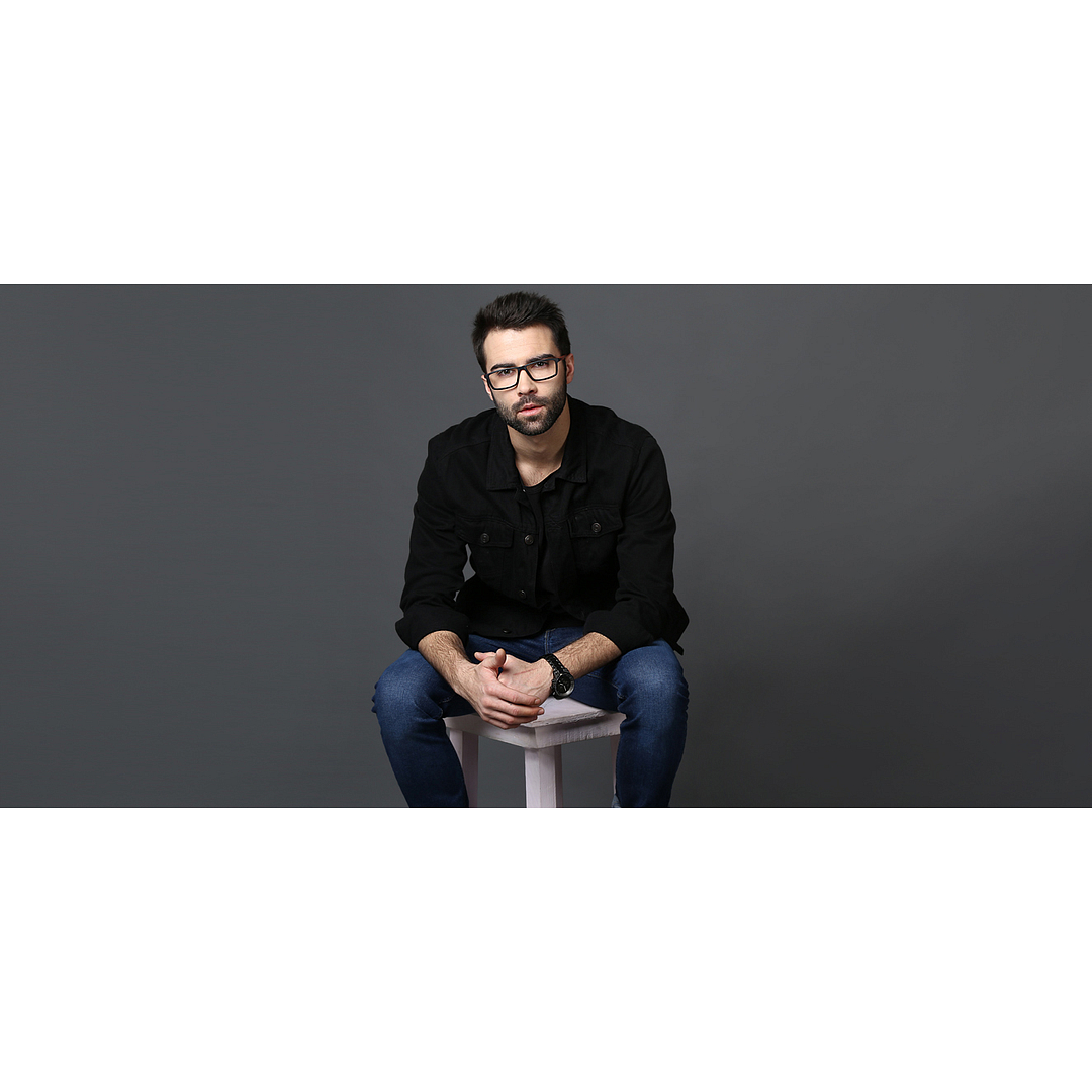 Lenskart Air Online Black Full Rim Rectangle right side