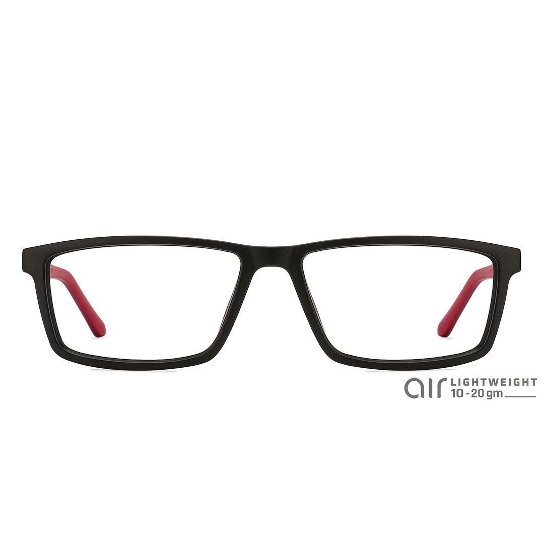 Lenskart Air Online Black Full Rim Rectangle left side