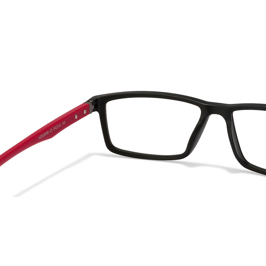 Lenskart Air Online Black Full Rim Rectangle left side