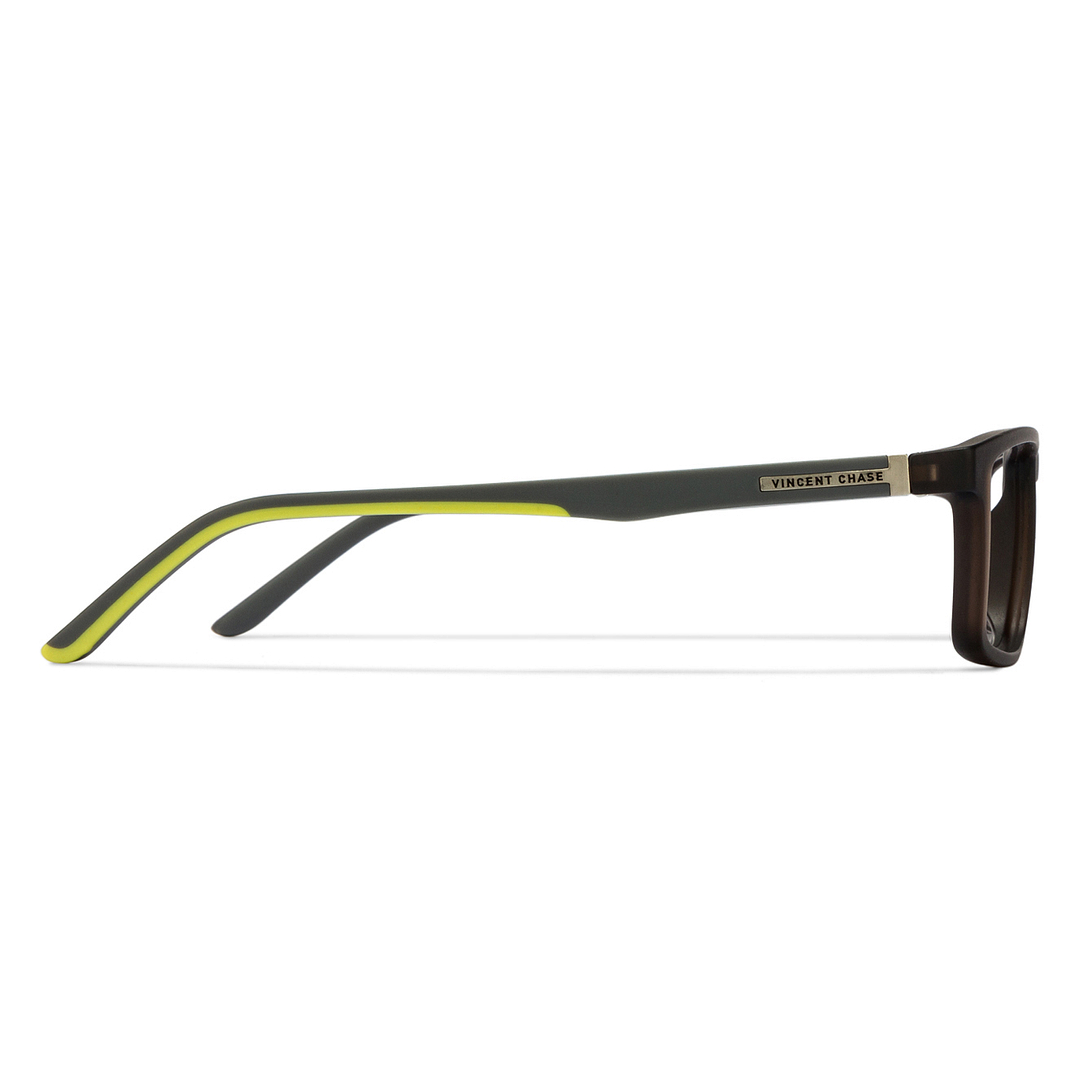 Lenskart Air Online Light Brown Full Rim Rectangle right side