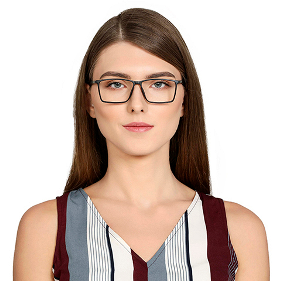 Lenskart Air Online Black Full Rim Rectangle right side