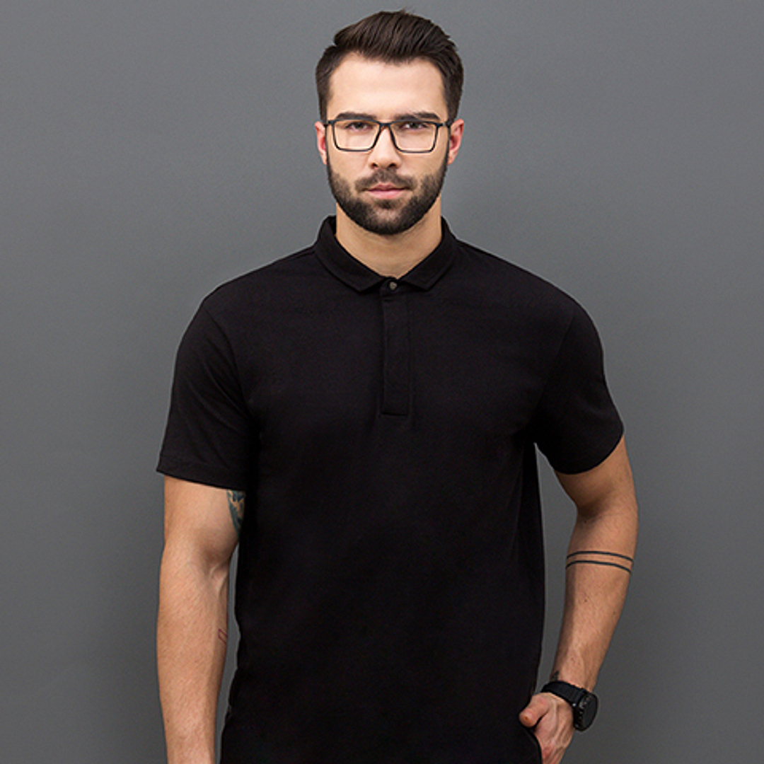 Lenskart Air Online Black Full Rim Rectangle right side