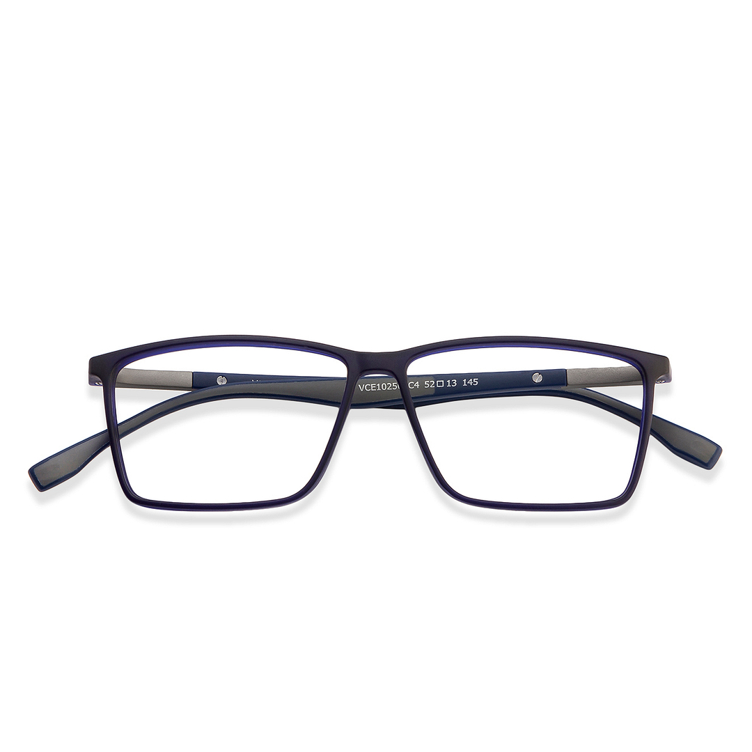 Lenskart Air Online Sky Blue Full Rim Rectangle left side