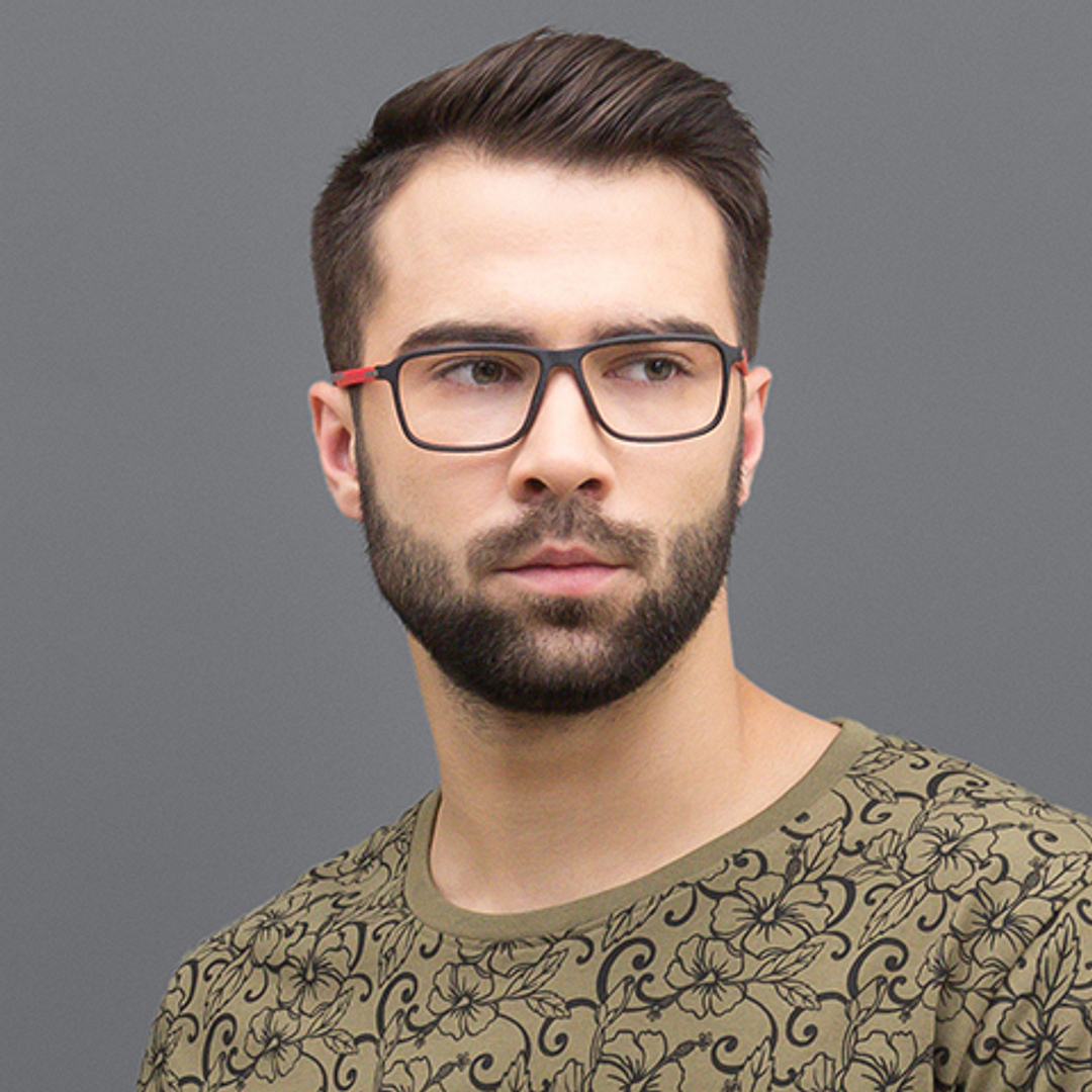 Lenskart Air Online Black Full Rim Rectangle right side