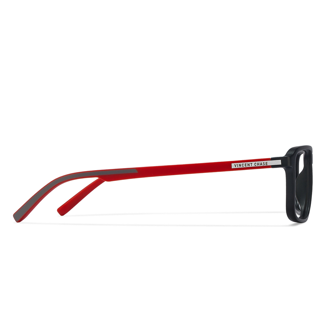 Lenskart Air Online Black Full Rim Rectangle left side