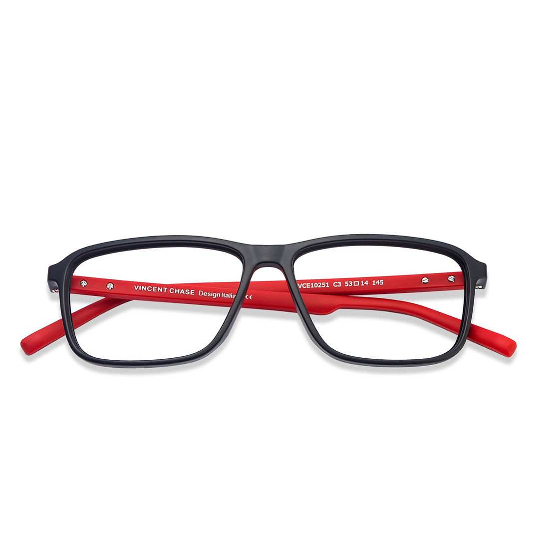 Lenskart Air Online Black Full Rim Rectangle left side