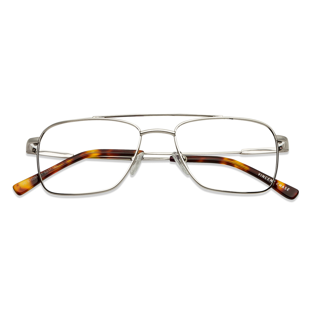 Vincent Chase Online Silver Full Rim Square right side