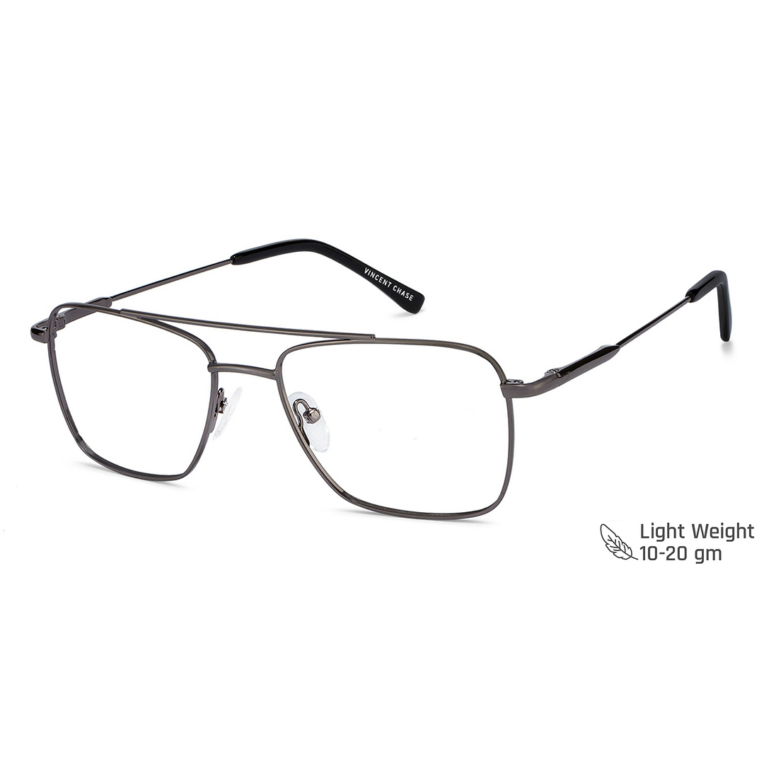 Vincent Chase Online Mid Gunmetal Full Rim Square right side