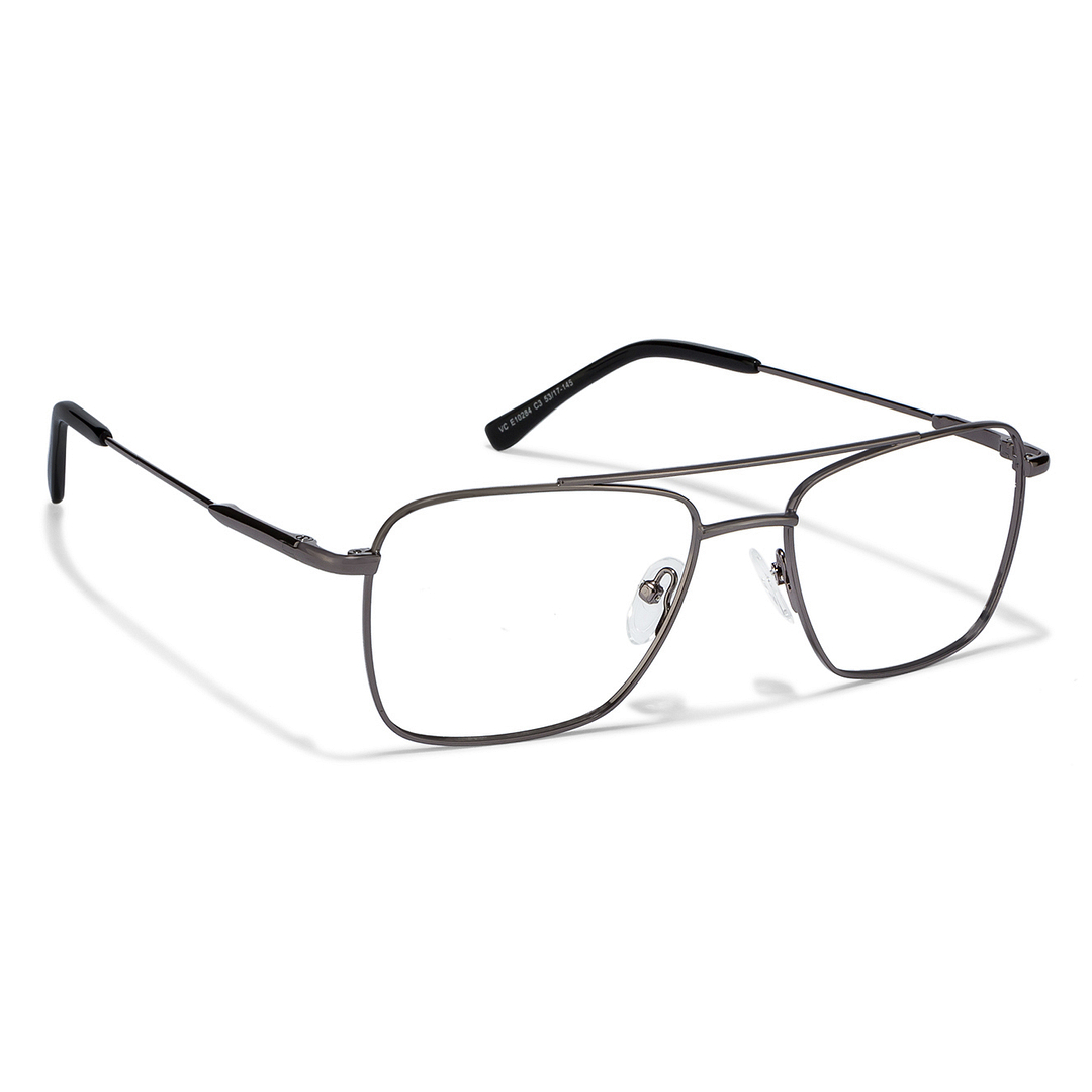 Vincent Chase Online Mid Gunmetal Full Rim Square left side