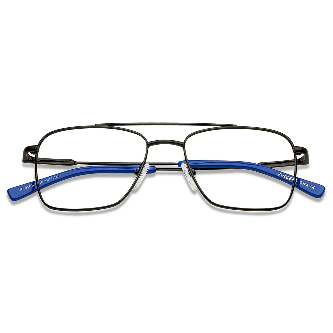 Vincent Chase Online Black Full Rim Square right side