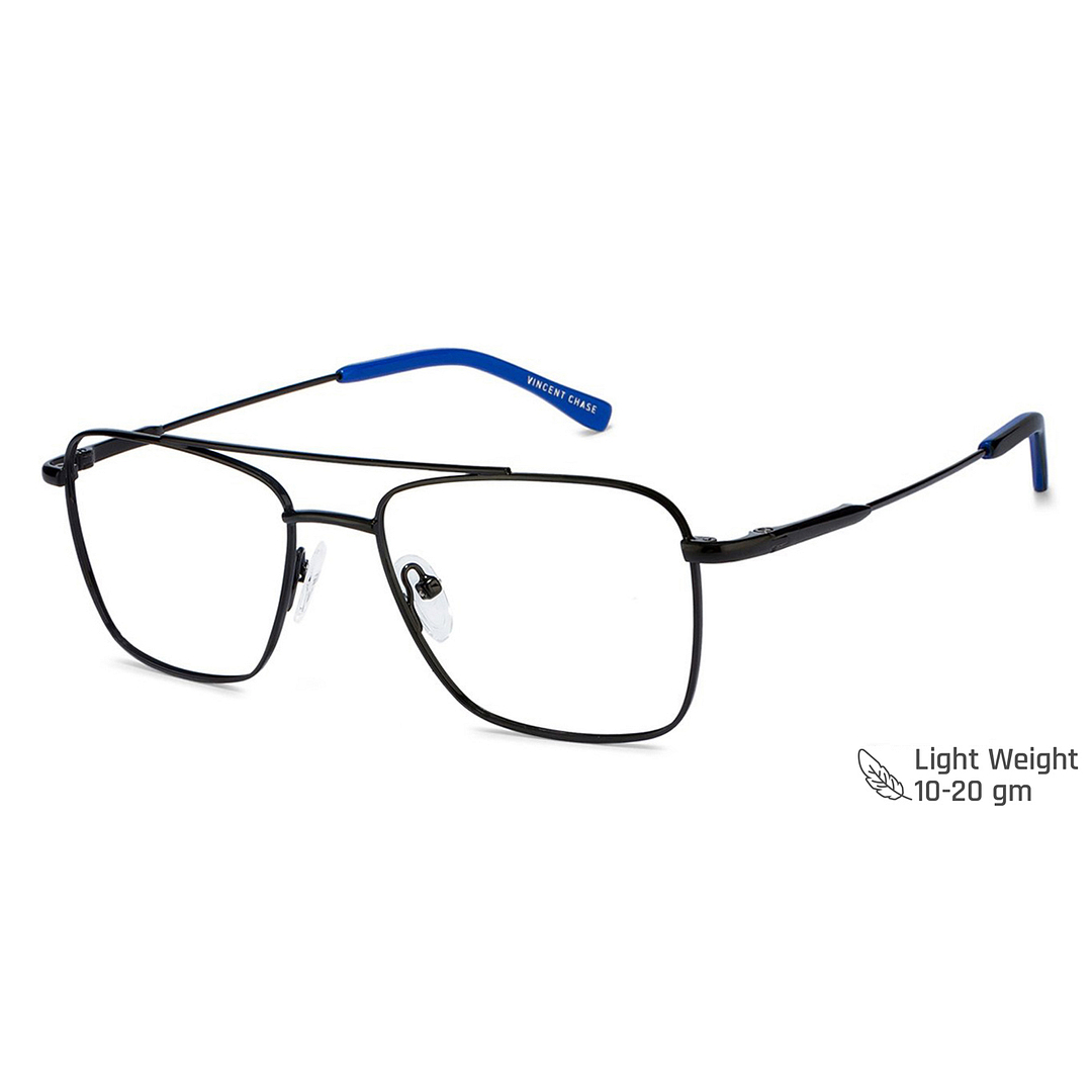 Vincent Chase Online Black Full Rim Square right side