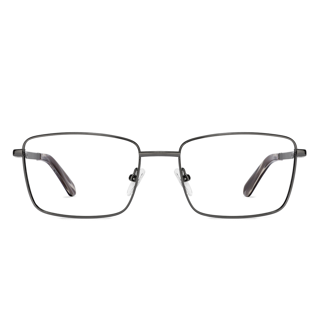 Vincent Chase Online Mid Gunmetal Full Rim Rectangle left side