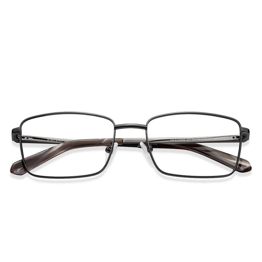 Vincent Chase Online Mid Gunmetal Full Rim Rectangle right side