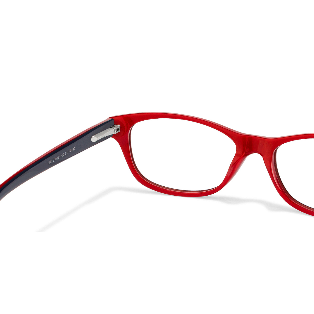 Vincent Chase Online Sky Blue Full Rim Cat Eye right side