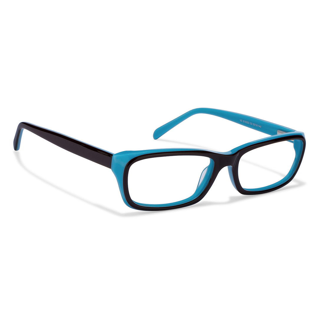 Vincent Chase Online Sky Blue Full Rim Rectangle left side