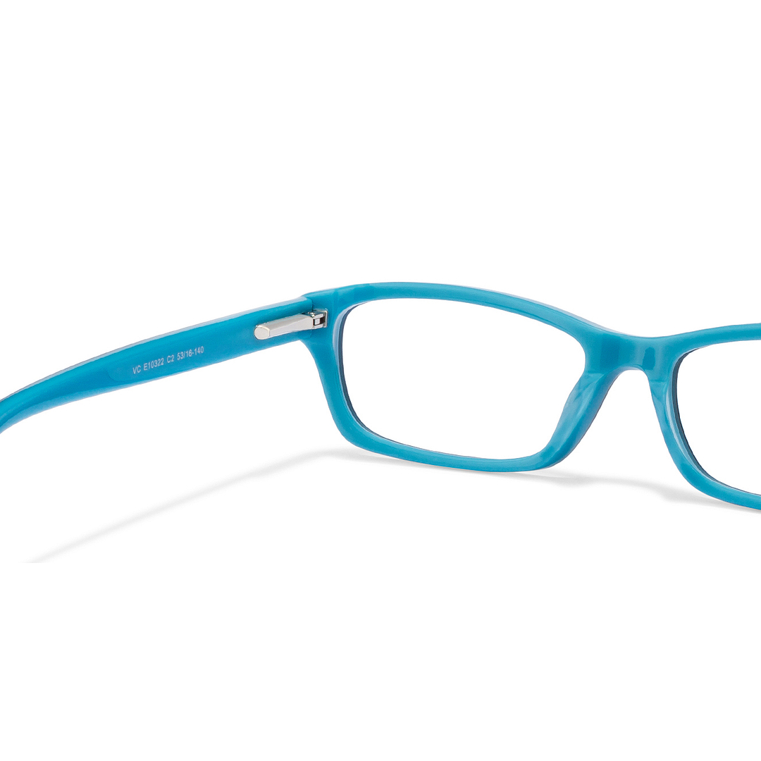 Vincent Chase Online Sky Blue Full Rim Rectangle left side