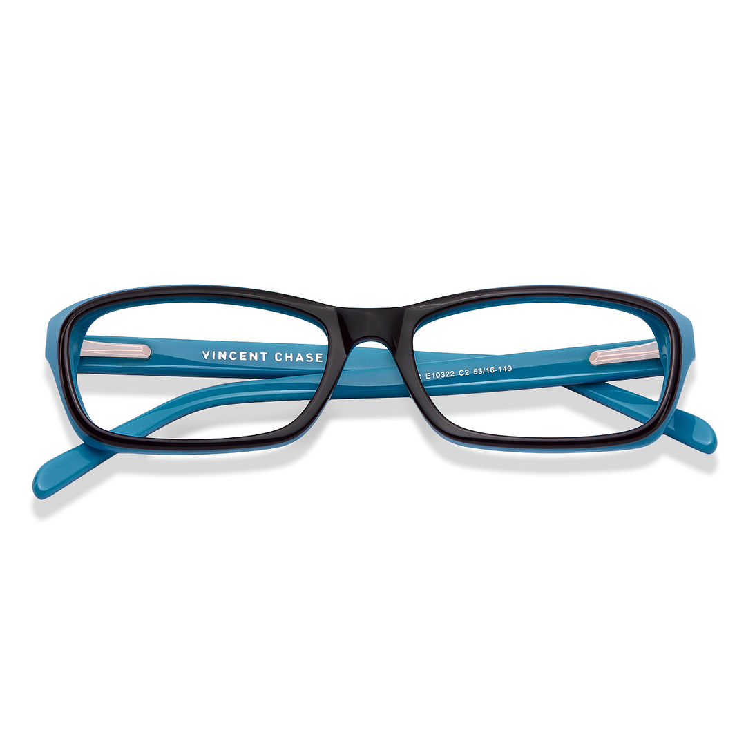 Vincent Chase Online Sky Blue Full Rim Rectangle right side