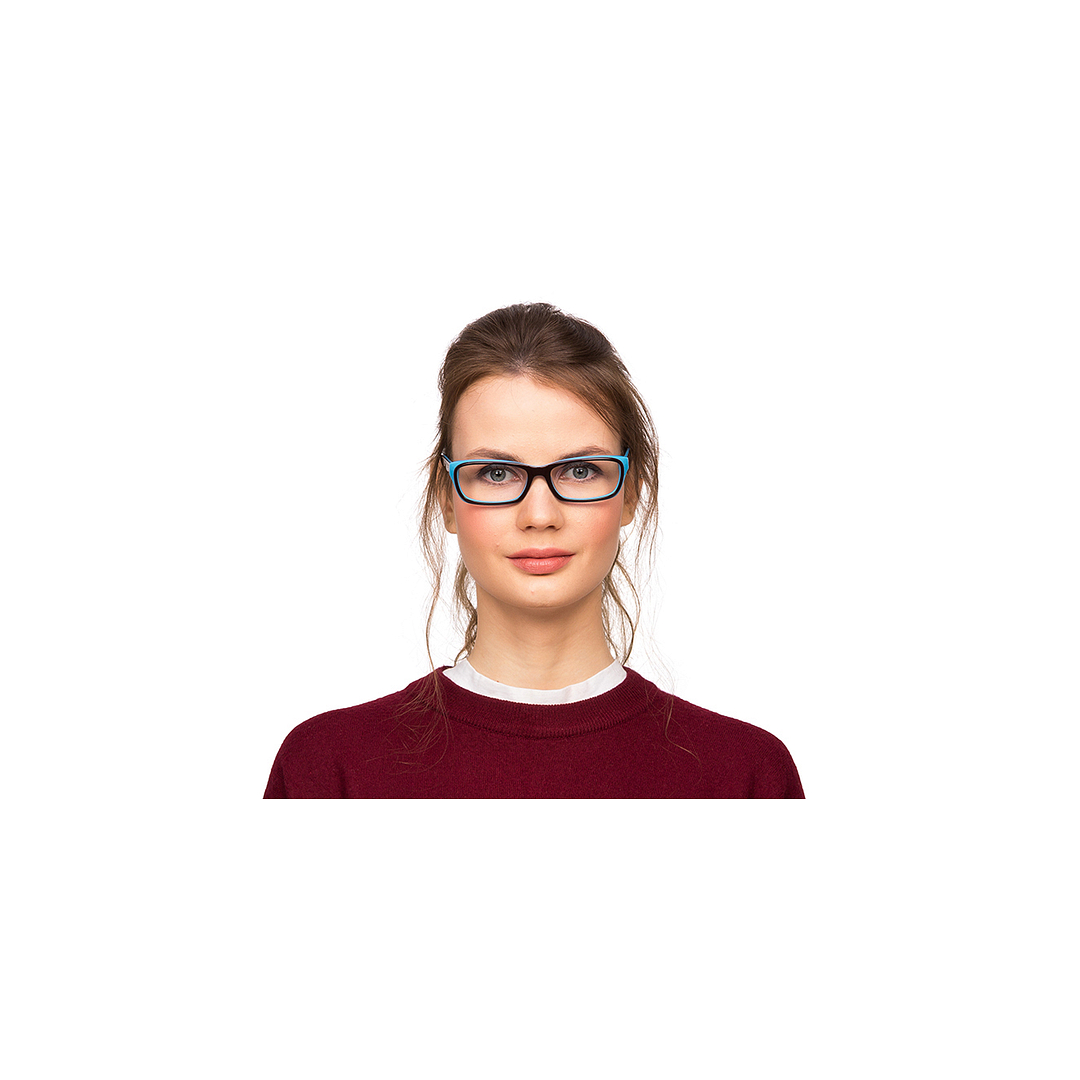 Vincent Chase Online Sky Blue Full Rim Rectangle right side