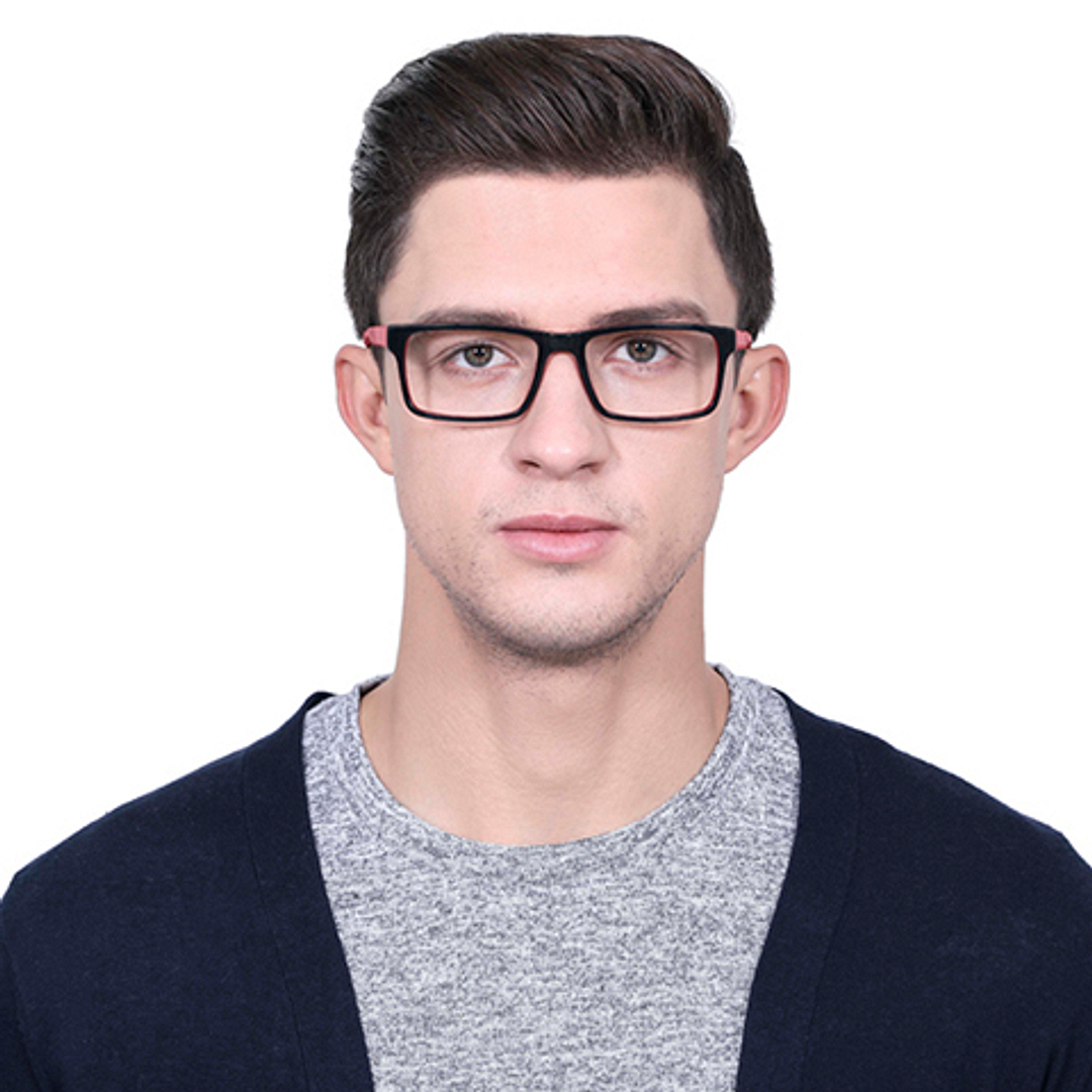 Vincent Chase Online Red Full Rim Rectangle right side