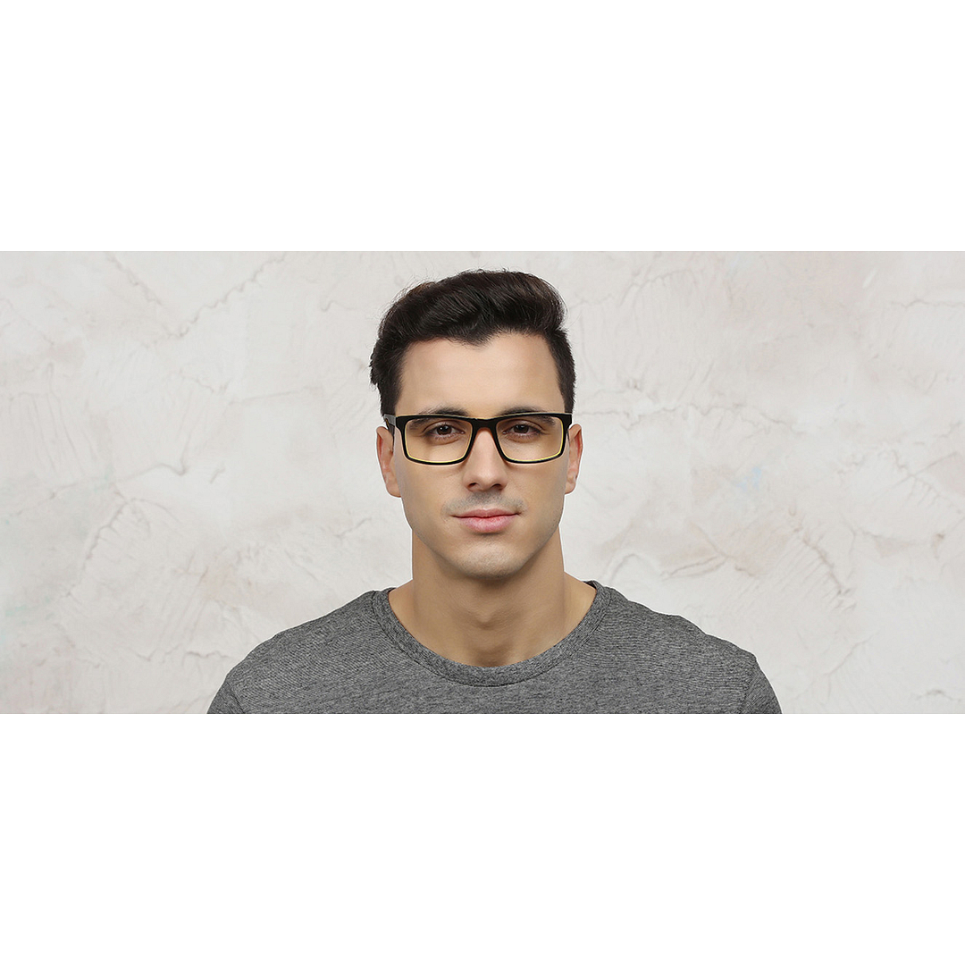Vincent Chase Online Dark Brown Full Rim Rectangle left side