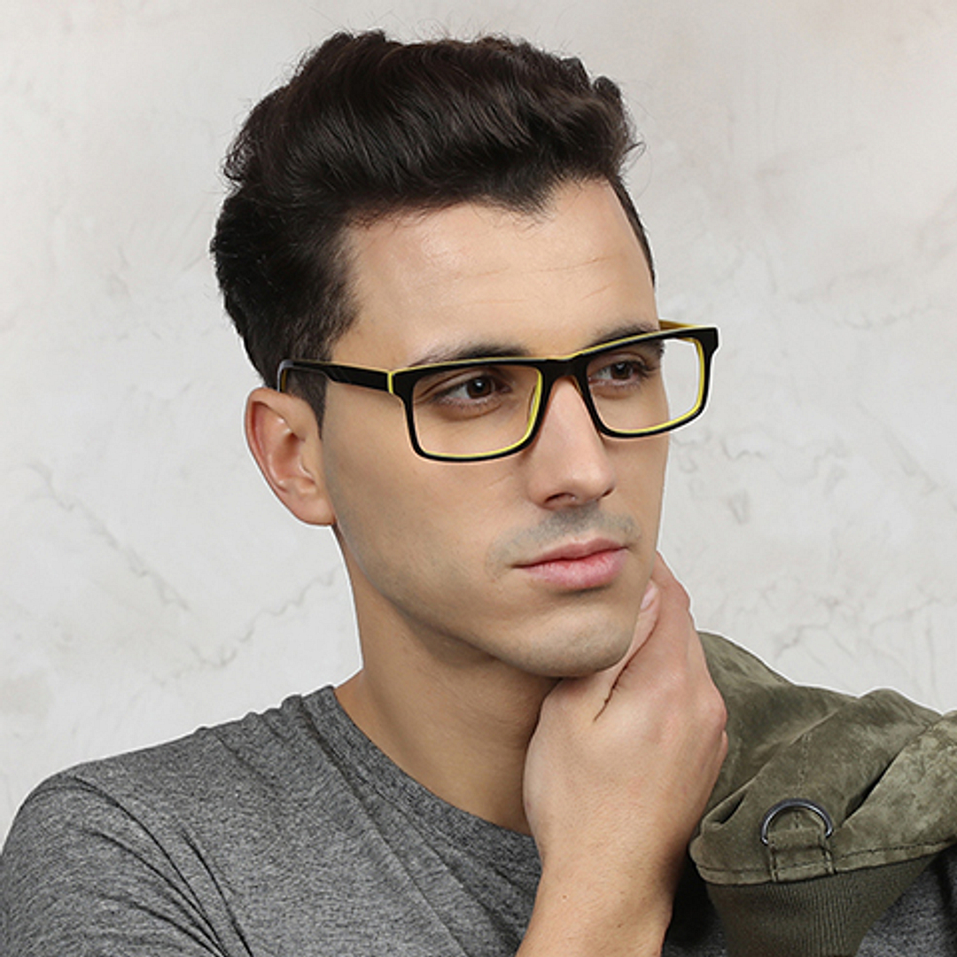 Vincent Chase Online Dark Brown Full Rim Rectangle right side