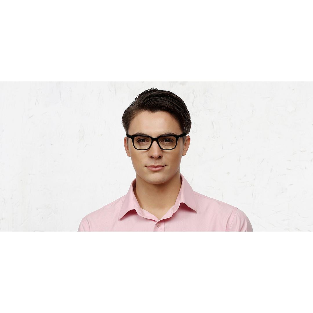 Vincent Chase Online Black Full Rim Rectangle left side