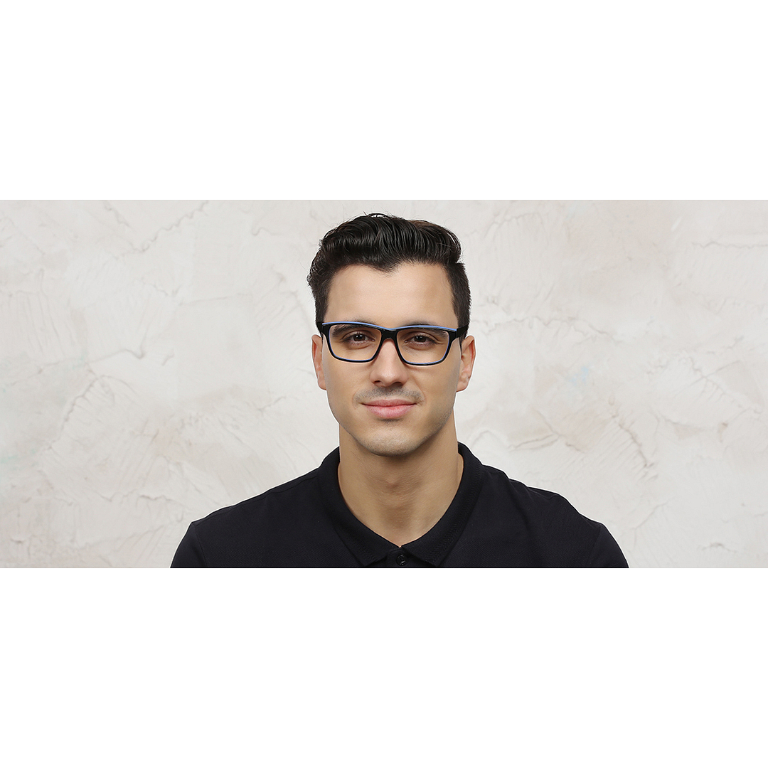 Vincent Chase Online Black Blue Full Rim Rectangle left side