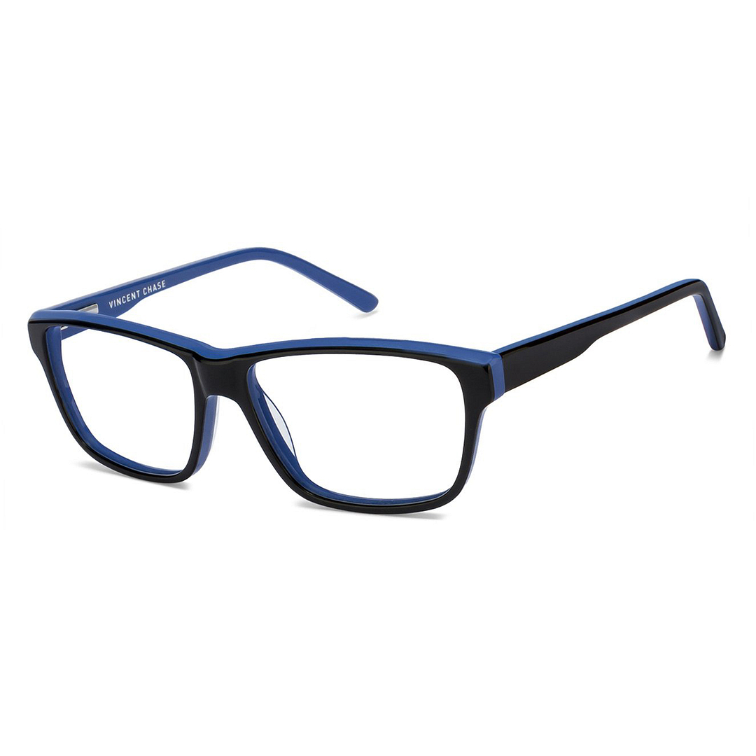 Vincent Chase Online Black Blue Full Rim Rectangle left side