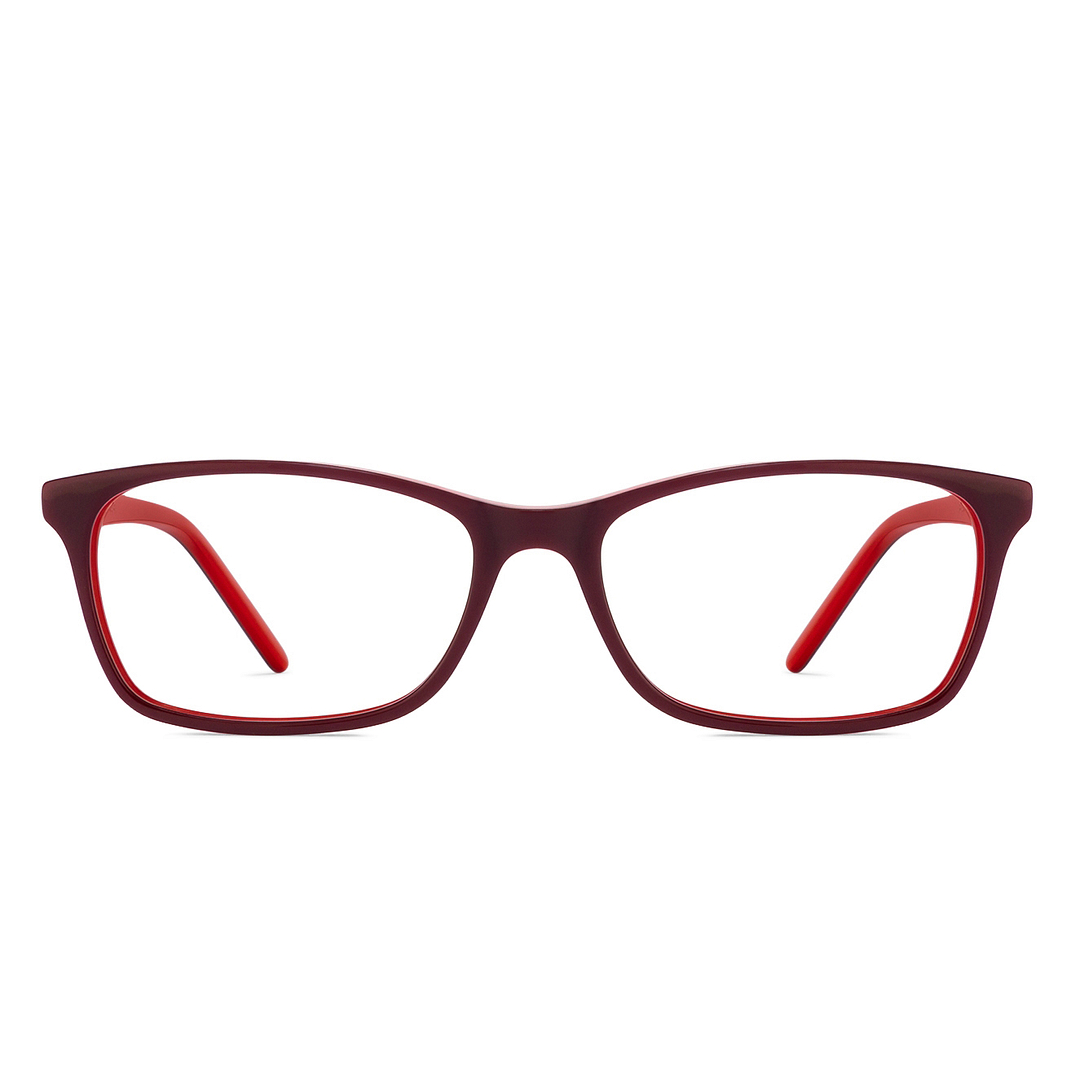 Vincent Chase Online Red Full Rim Rectangle left side