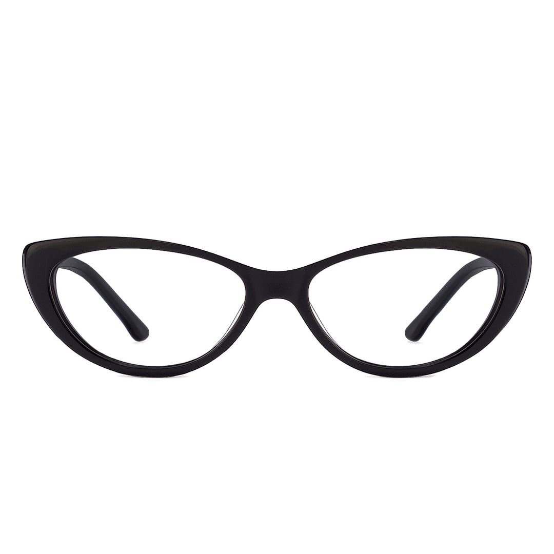 Vincent Chase Online Black Full Rim Cat Eye left side