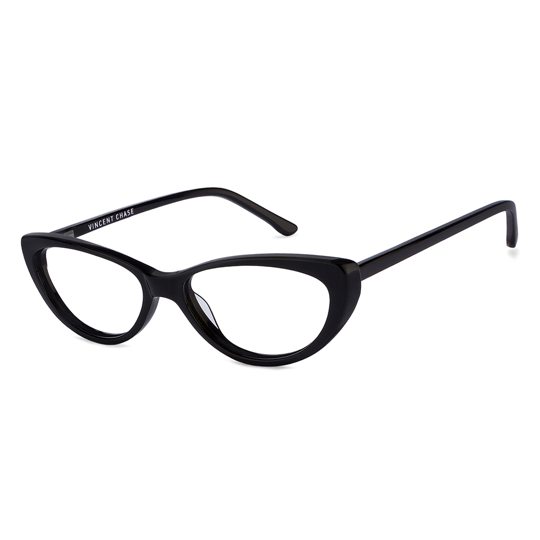 Vincent Chase Online Black Full Rim Cat Eye right side