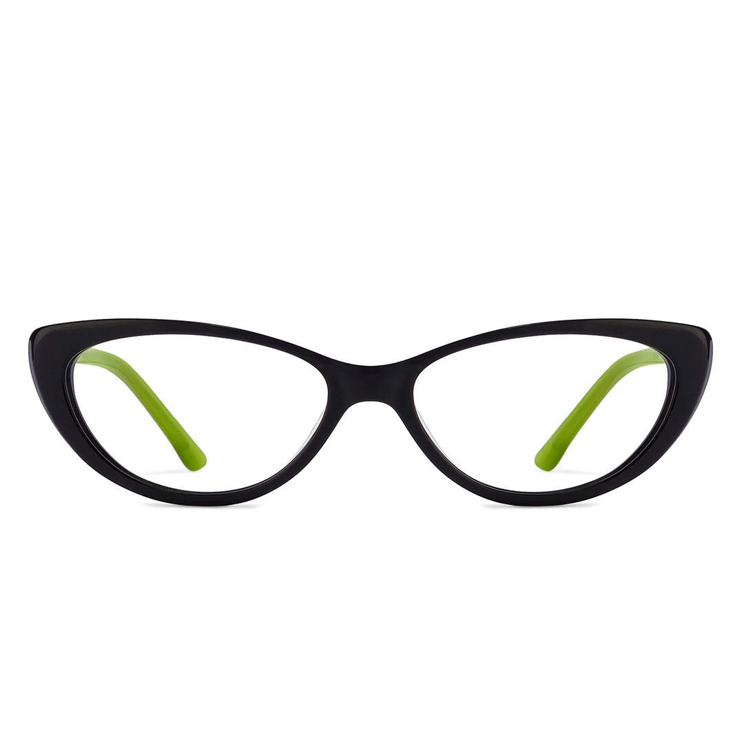 Vincent Chase Online Black Full Rim Cat Eye left side