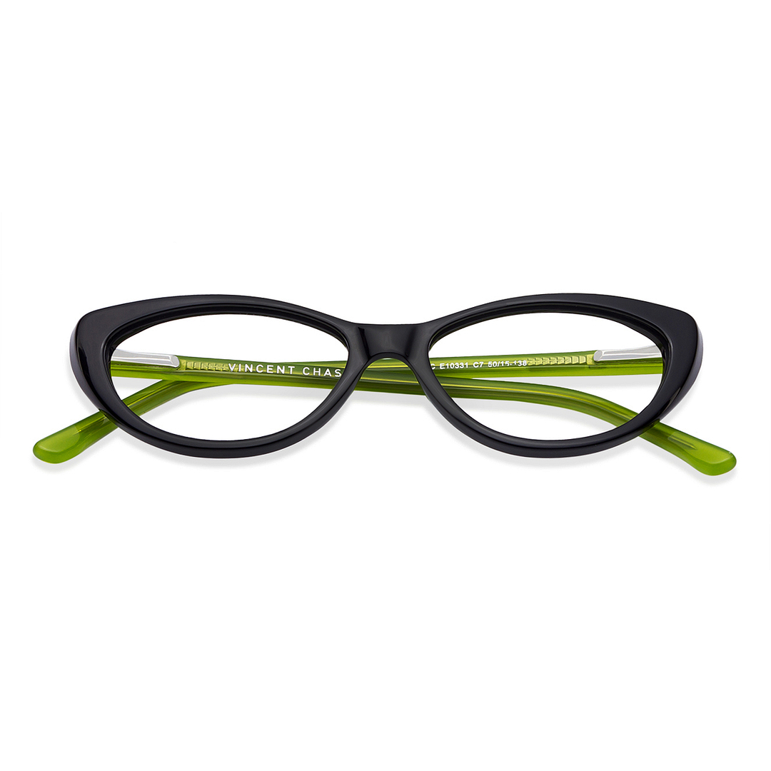 Vincent Chase Online Black Full Rim Cat Eye left side