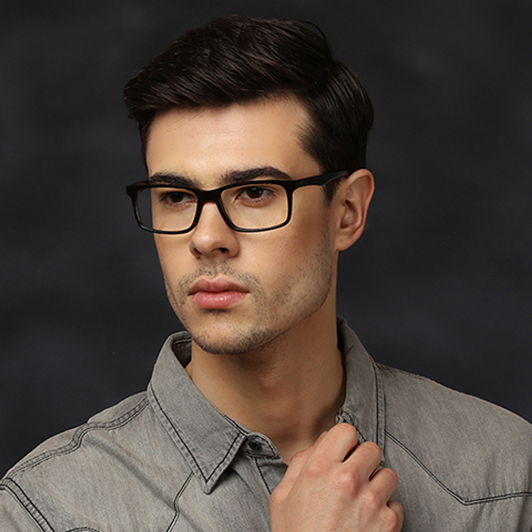 Vincent Chase Online Tortoise Full Rim Rectangle left side