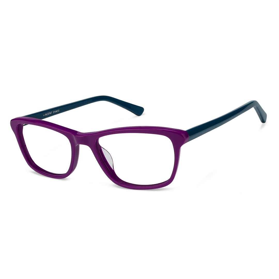 Vincent Chase Online Purple Full Rim Cat Eye left side