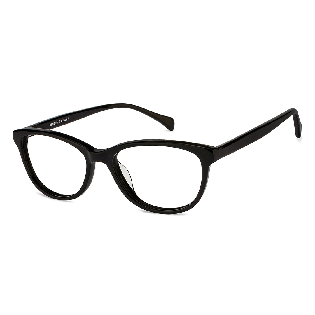 Vincent Chase Online Black Full Rim Cat Eye right side