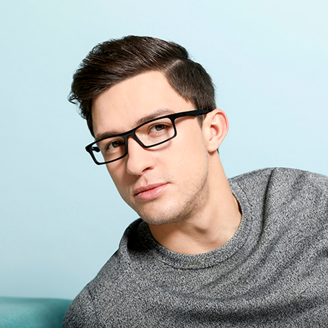 Vincent Chase Online Black Full Rim Rectangle right side