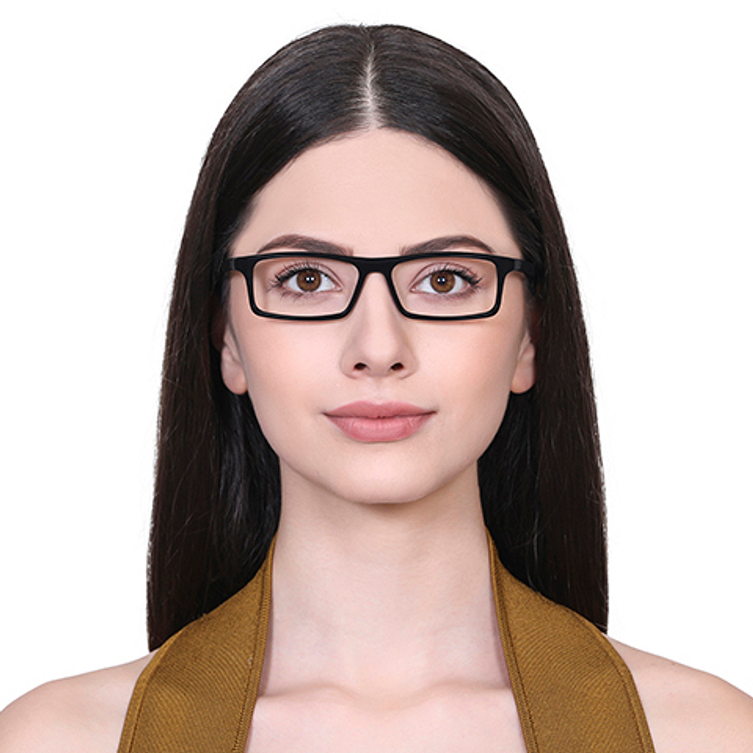 Vincent Chase Online Black Full Rim Rectangle left side
