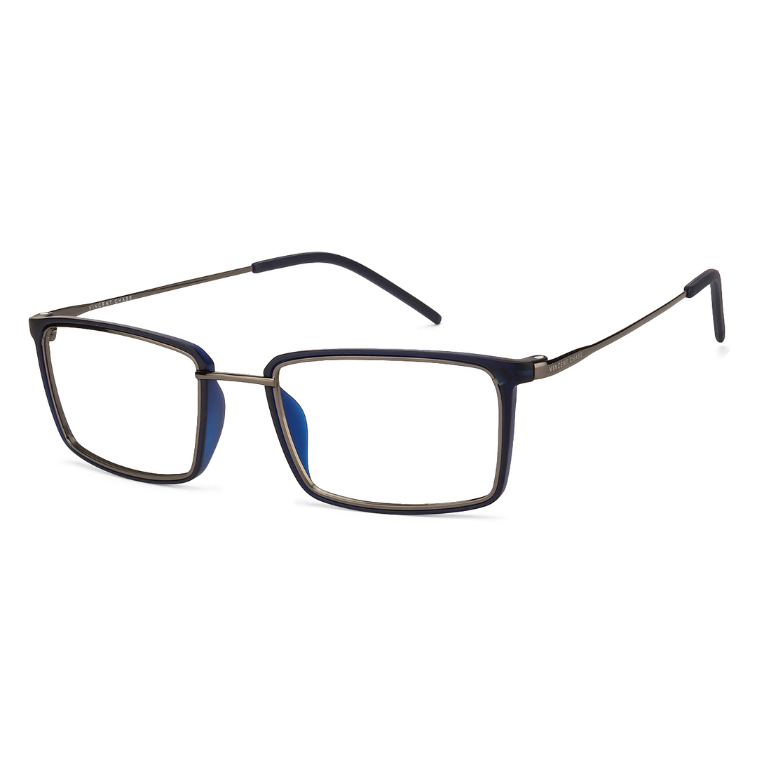 Lenskart Air Online Silver Full Rim Rectangle right side