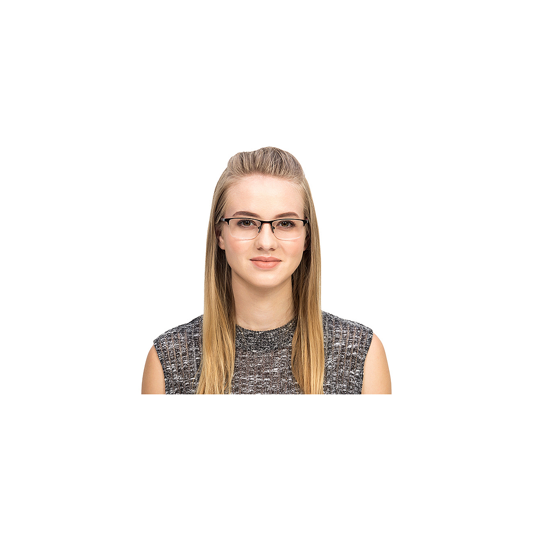 Lenskart Air Online Black Half Rim Rectangle right side