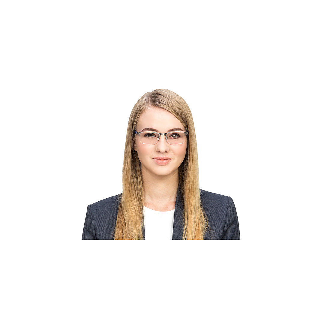 Lenskart Air Online Mid Gunmetal Half Rim Rectangle right side