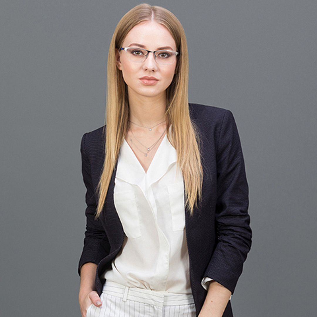 Lenskart Air Online Mid Gunmetal Half Rim Rectangle left side