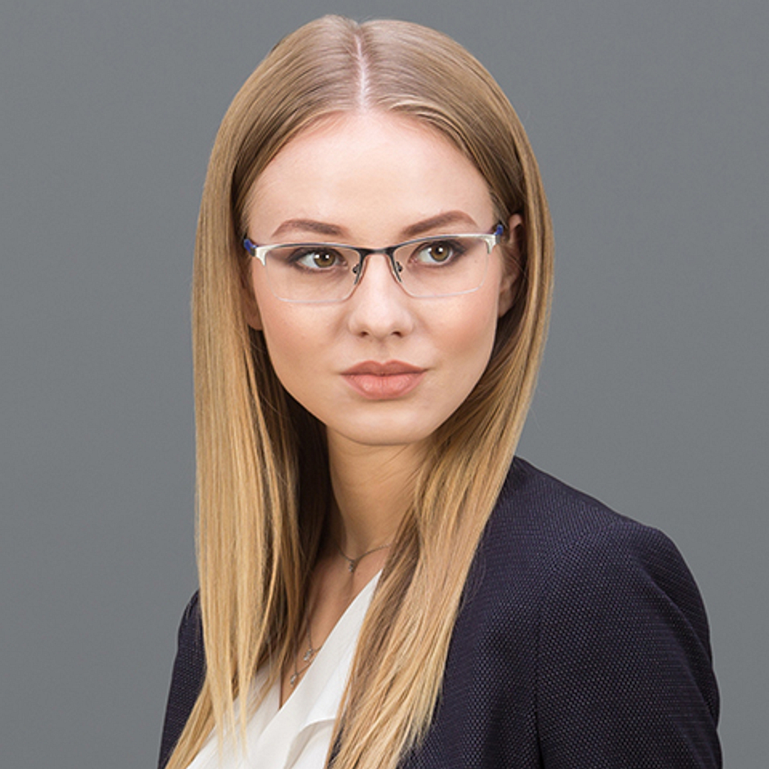 Lenskart Air Online Mid Gunmetal Half Rim Rectangle left side