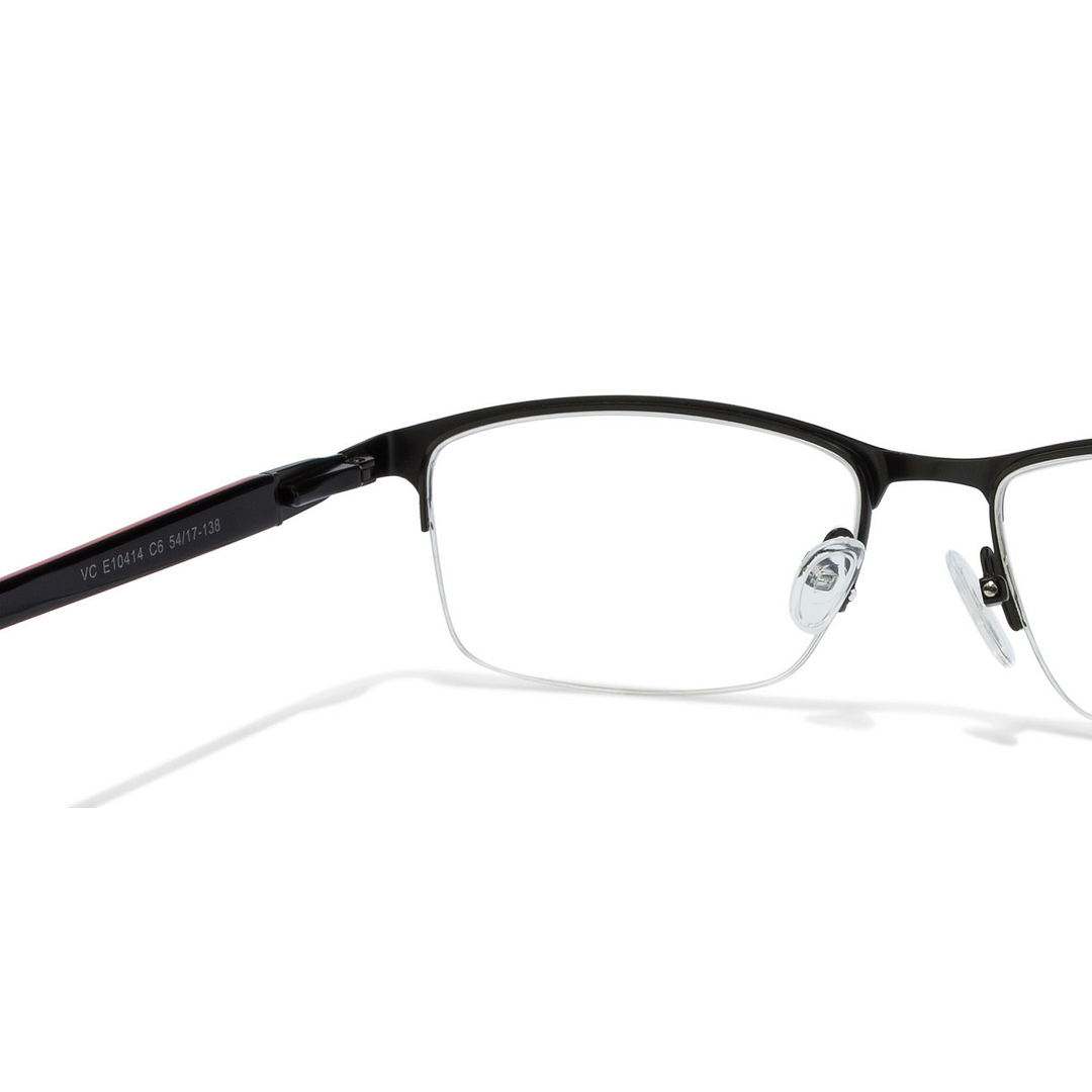 Vincent Chase Online Black Half Rim Rectangle right side