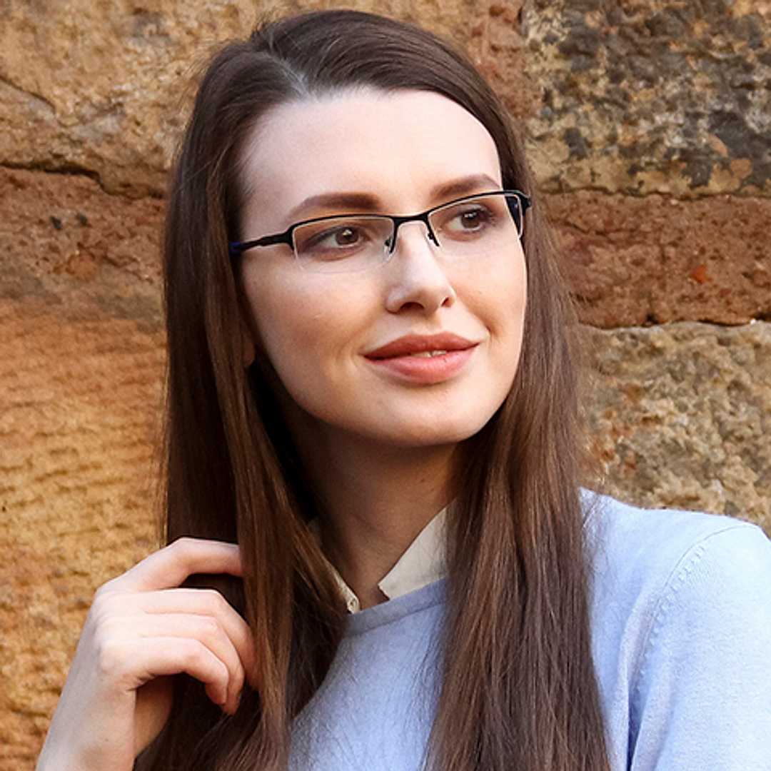 Vincent Chase Online Black Half Rim Rectangle right side