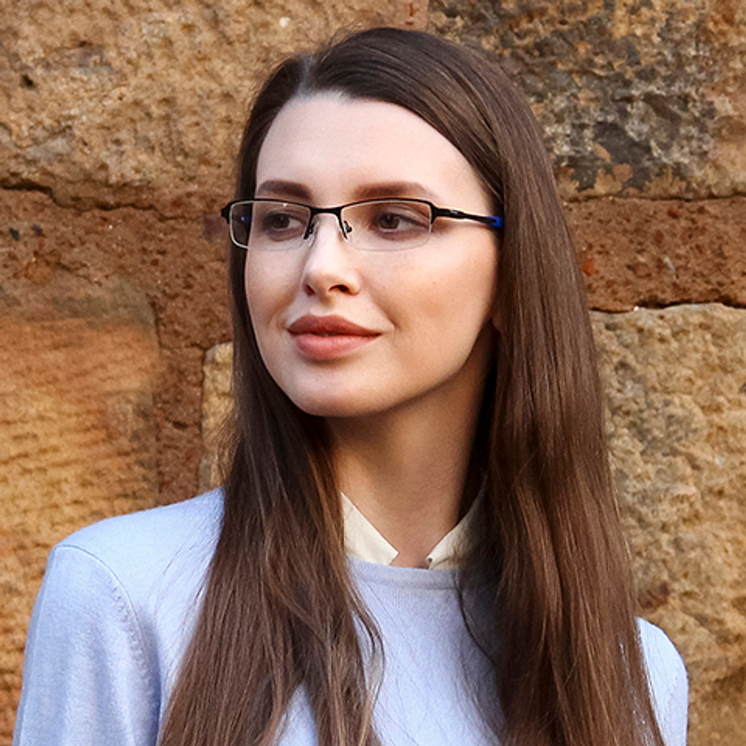 Vincent Chase Online Black Half Rim Rectangle left side