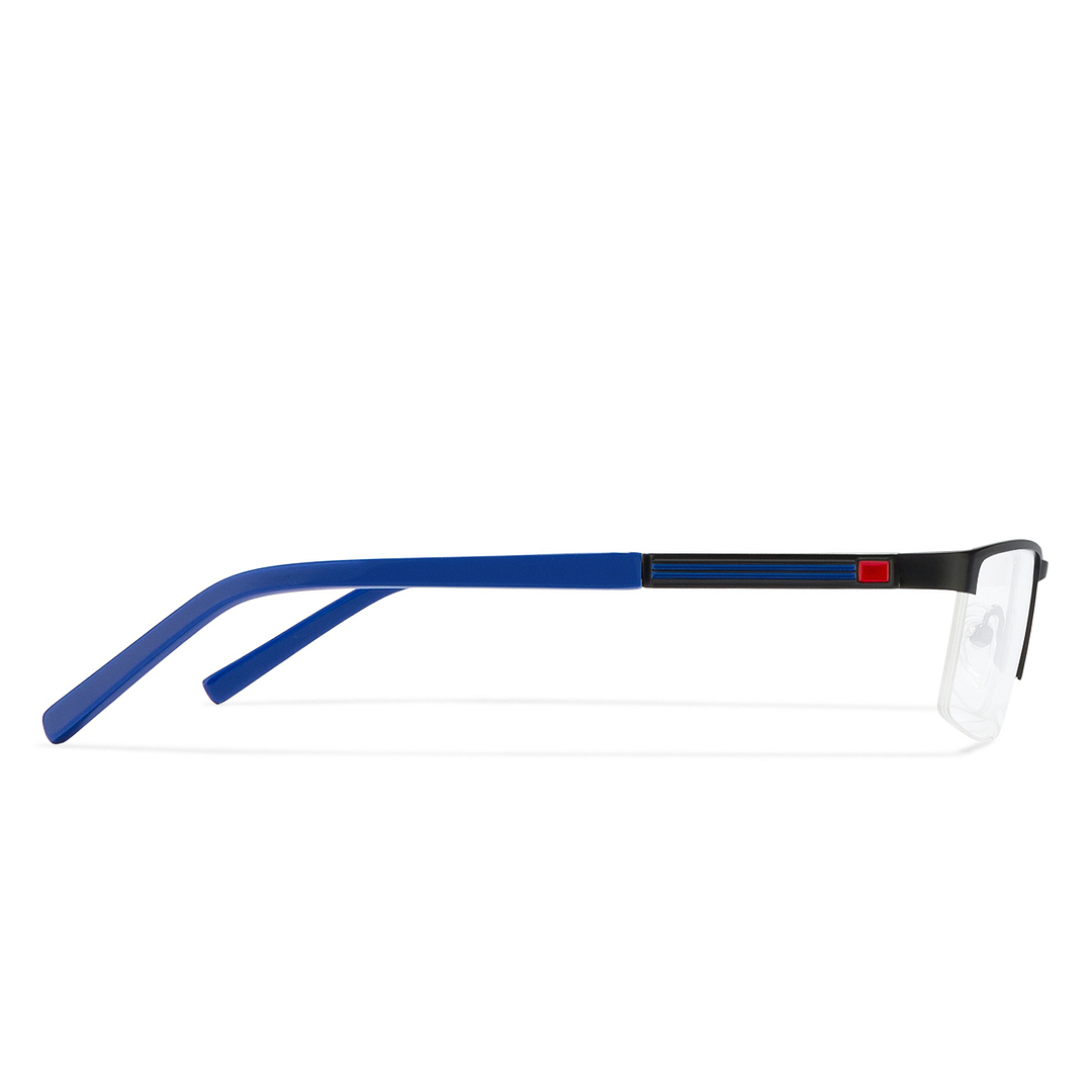 Vincent Chase Online Black Half Rim Rectangle right side