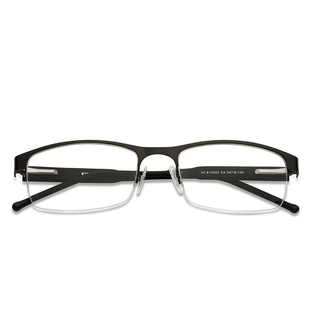 Vincent Chase Online Black Half Rim Rectangle right side